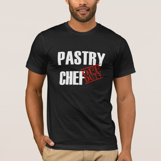 Camiseta Chef de repostería FUERA DE SERVICIO (Anverso)