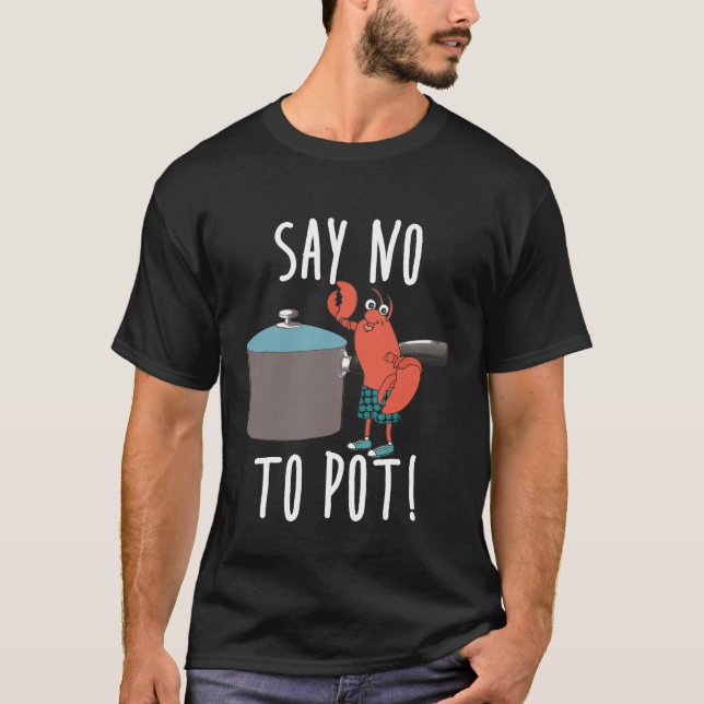 Camiseta Chef - Di No A La Bogavante Que Come Divertido Mar (Anverso)