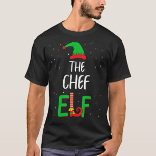 Camiseta Chef Elf Navidades Matanza Familia Pjs Gracioso 1