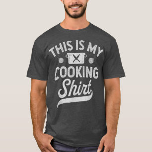 Camiseta Chef Este Es Mi Cocina Fundadosa Hombres Mujeres C