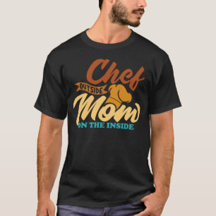 Camiseta Chef Fuera De Mamá En La Cocina Retro Culi