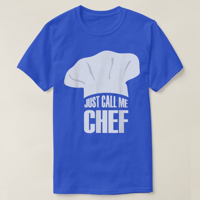 Camiseta Chef Gorra Cocina Regalo de cocina (Diseño del anverso)