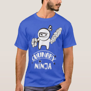 Camiseta Chef Gracioso Culinario Tee De Cocina Ninja Para H