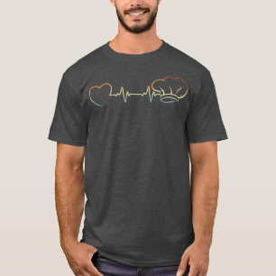 Camiseta Chef Heartbeat EKG Cooking Master Chef Hat Proud C