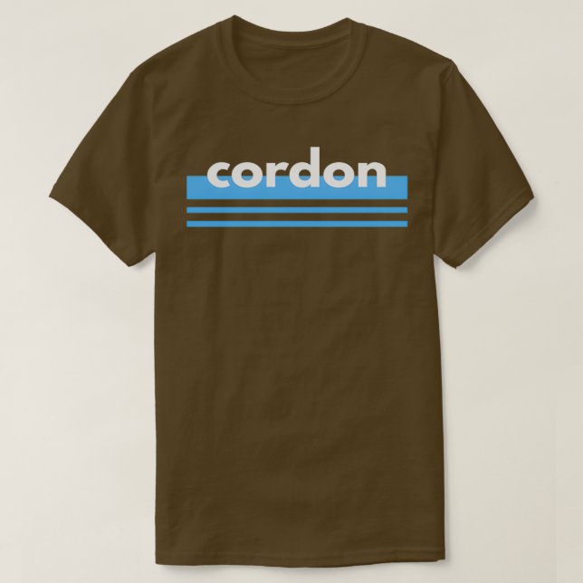 Camiseta Chef Humor Cordon Bleu (Diseño del anverso)