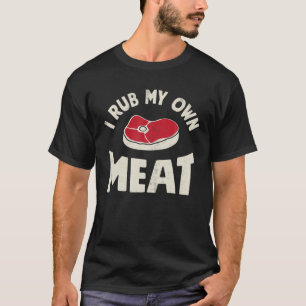 Camiseta Chef I Rascar Mi Propia Carne Funny Hombres Cocina