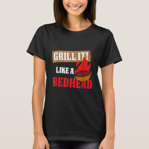 Camiseta Chef Irlandés Ginger Cook Grill Master Asa lo hace