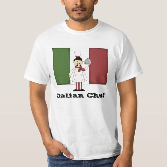 Camiseta Chef italiano #4 Shirt (Anverso)