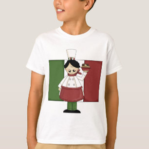 Camiseta Chef italiano - Personalizable