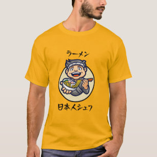 Camiseta Chef japonés Ramen