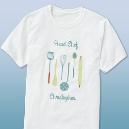 Camiseta Chef jefe personalizado