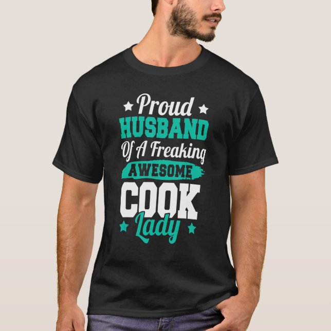 Camiseta Chef Kitchen Cocinando Marido Cocinero (Anverso)