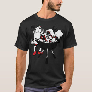 Camiseta chef maestro de parrilladas cocinero delantal gorr
