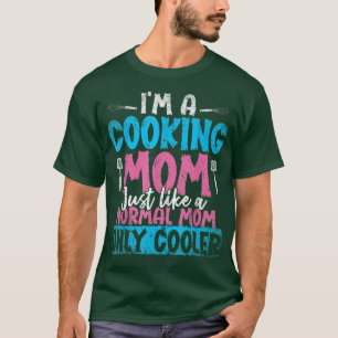 Camiseta Chef Mamá Abuela Día de la Madre Cocinando Moth