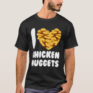 Camiseta Chef - Me Encanta La Comida Graciosa De Los Nugget