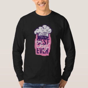 Camiseta Chef Men Mujeres Cocinar Pastel Chef Cocina