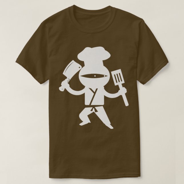 Camiseta Chef Ninja Kitchen Restaurant Baking Cooking Lover (Diseño del anverso)