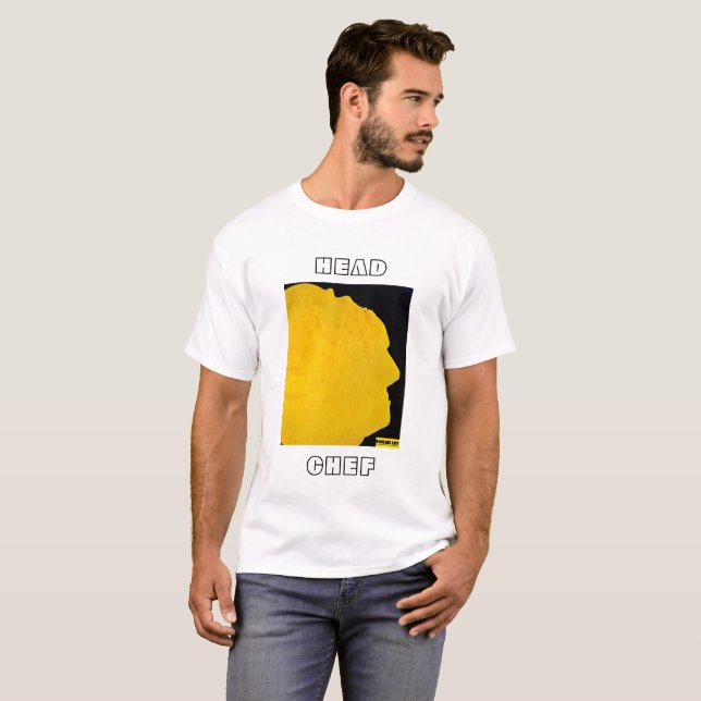 Camiseta Chef Pancake Art Funky T-Shirt (Anverso completo)
