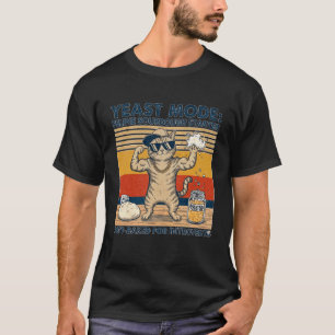 Camiseta Chef Pastelero Gato Amante del Croissant Señor Meo