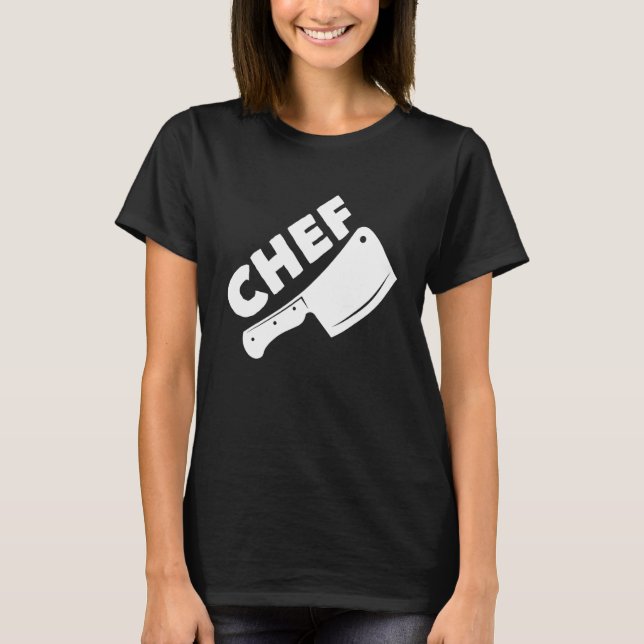 Camiseta Chef Proud Baker Sous Culinary Gangster Kitchen (Anverso)
