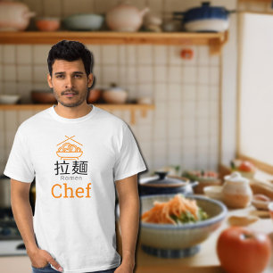 Camiseta Chef Ramen japonés