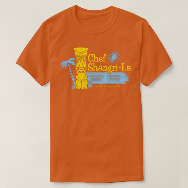 Camiseta Chef ShangriLa (Diseño del anverso)