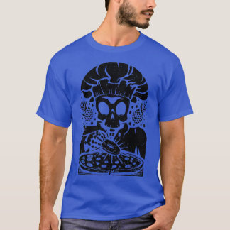 Camiseta Chef Skeleton Pineapple Pizza Pineapple Pizza Lov