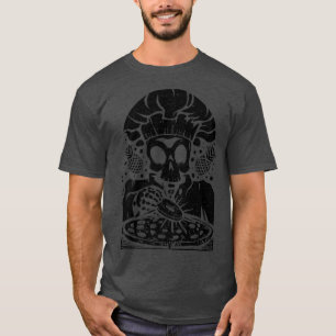 Camiseta Chef Skeleton Pineapple Pizza Pineapple Pizza Lov