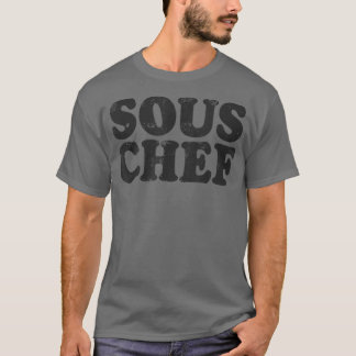 Camiseta Chef Sous Gorra Funny Hombres Mujeres Cocinando As