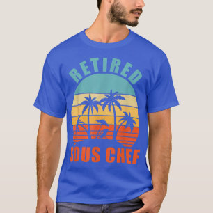 Camiseta Chef Sous Jubilado, Cocina divertida, retiro feliz