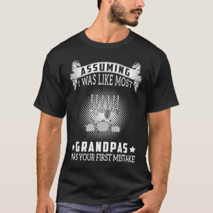 Camiseta Chef, soy un granpa que ama cocinar