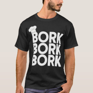 Camiseta Chef sueco Bork Bork Bork Funny Chef Sueco