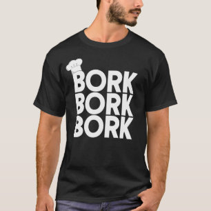 Camiseta Chef sueco Bork Bork Bork Funny Chef Sueco