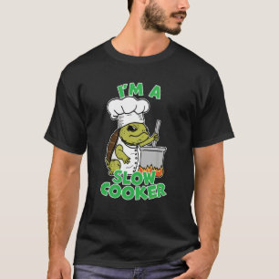Camiseta Chef Tortuga Tortuga Chiste de Papá Juego de Palab