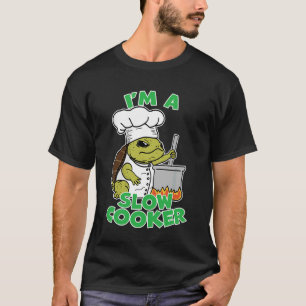 Camiseta Chef Tortuga Tortuga Chiste de Papá Juego de Palab