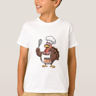 Camiseta Chef Turkey Thankding Cook Gobbler