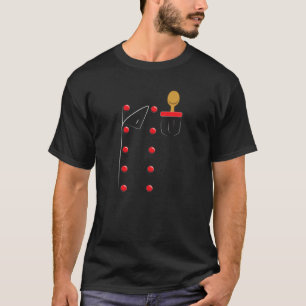 Camiseta Chef Uniform Jacket Faux Cook Cocinando