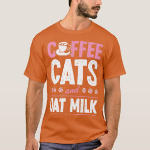 Camiseta Chef Vegan De La Planta De Leche De Café Y Café