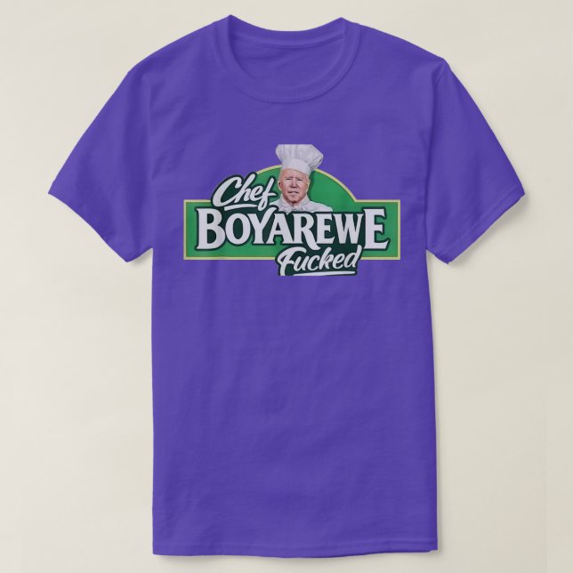 Camiseta Chef vintage Art Boyardee (Diseño del anverso)