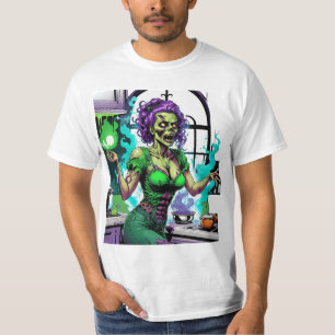 Camiseta Chef zombie: Cocinando delicias fantasmales en el 