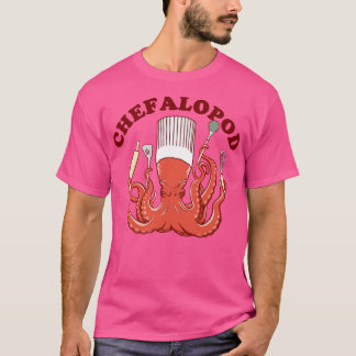 Camiseta Chefalopod Octopus Kitchef