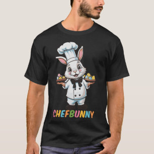 Camiseta Chefbunny Cook Hare Gracioso Día de Pascua Hombres