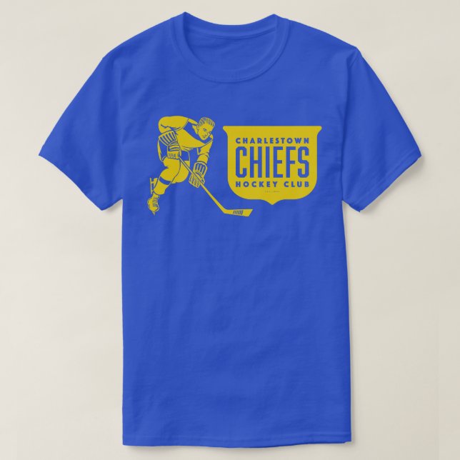 Camiseta Chefs de Charlestown Amarillo (Diseño del anverso)