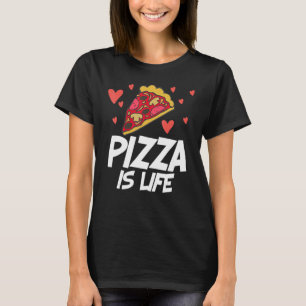 Camiseta Chefs de Pizza La Pizza Es La Vida Pizza