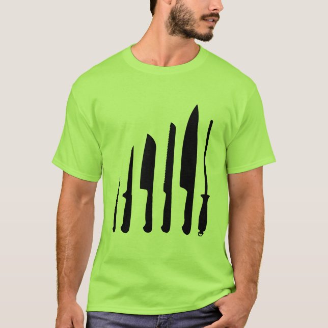 Camiseta Chefs Knives (Anverso)