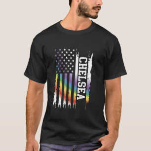 Camiseta Chelsea, Estados Unidos: El arcoiris con bandera e