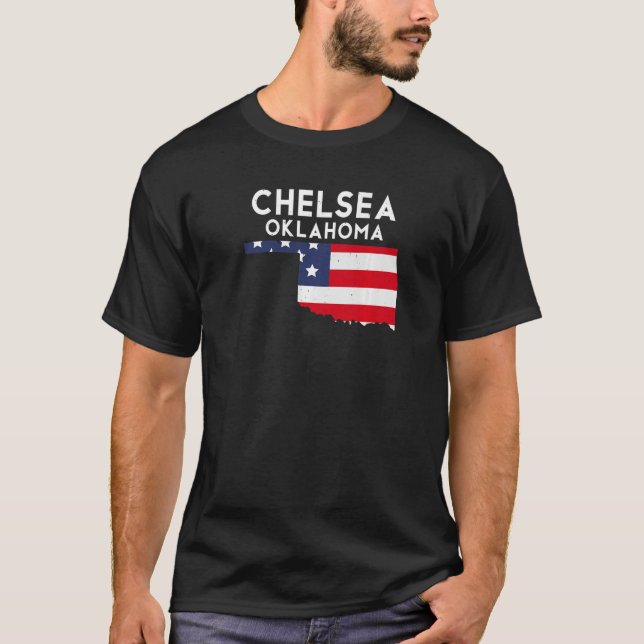 Camiseta Chelsea Estados Unidos Estados Unidos Viajes Oklah (Anverso)