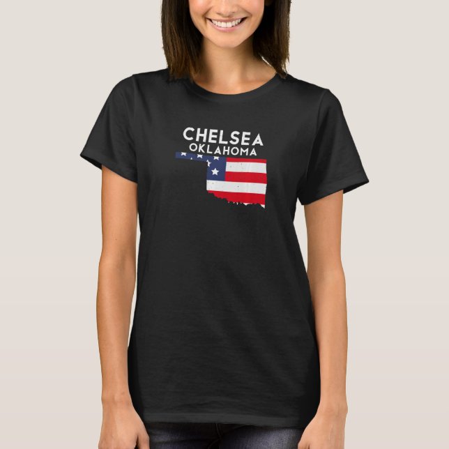 Camiseta Chelsea Estados Unidos Estados Unidos Viajes Oklah (Anverso)