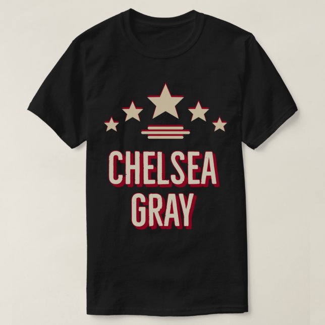 Camiseta Chelsea gray las vegas (Diseño del anverso)