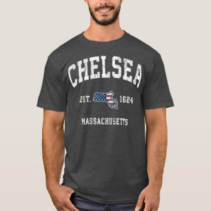 Camiseta Chelsea Massachusetts MAMÁES bandera estadouniden
